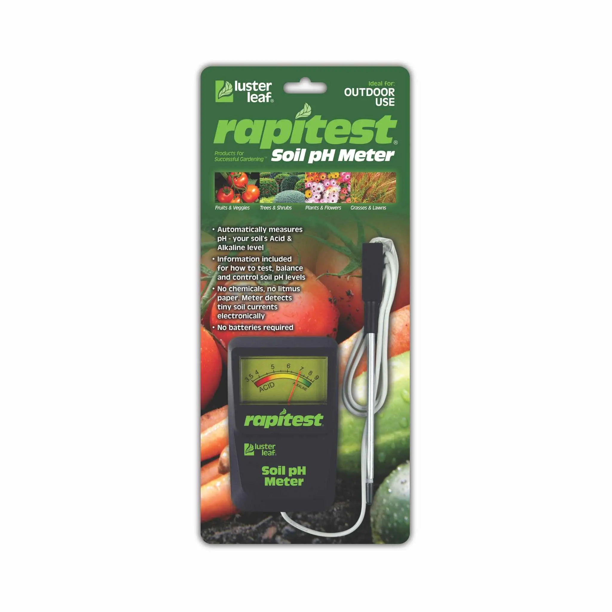 Luster Leaf Rapitest Soil pH Meter