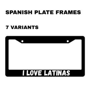 SPANISH License Plate Frames