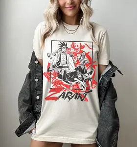 Zaraki Kenpachi Bleach Anime T-shirt, Graphic Tee, Retro T-shirt, Unisex T-shirt, Manga Anime Shirt