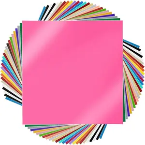 Permanent , Self Adhesive  for Cricut 12" x 12", 25 Sheets  for  Decor, Logo, Banners, Window Graphics,  Machine