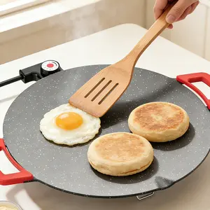 Nonstick Electric Griddle Smokeless Indoor Grill Fast Heat Easy Clean