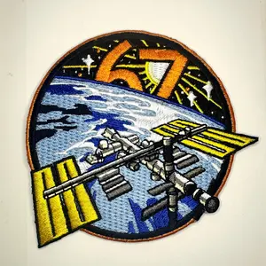 NASA EXPEDITION 67 - INTERNATIONAL SPACE STATION ASTRONAUT MISSION PATCH - 3.5