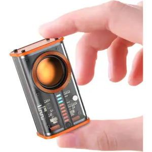 Transparent   Speaker Portable Mini Speaker with LED Colorful Lights Stereo Sound TWS Small Speakers for Office, Party Camping, Shower, , Travel