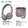 {Bundle + Save} JLab Go Lux ANC On-Ear Headphones + Go POP+ True Wireless Earbuds Bundle | Noise Cancelling Bluetooth 70Hr + 35Hr Playtime IPX4