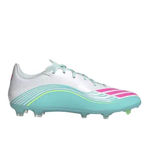 adidas Mens F50 Messi League Firm GroundMulti Ground Football Sneakers Shoes - Pink, White