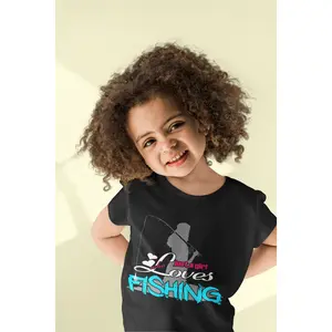 Short-Sleeve Unisex GIRL LOVE FISHING T-Shirt