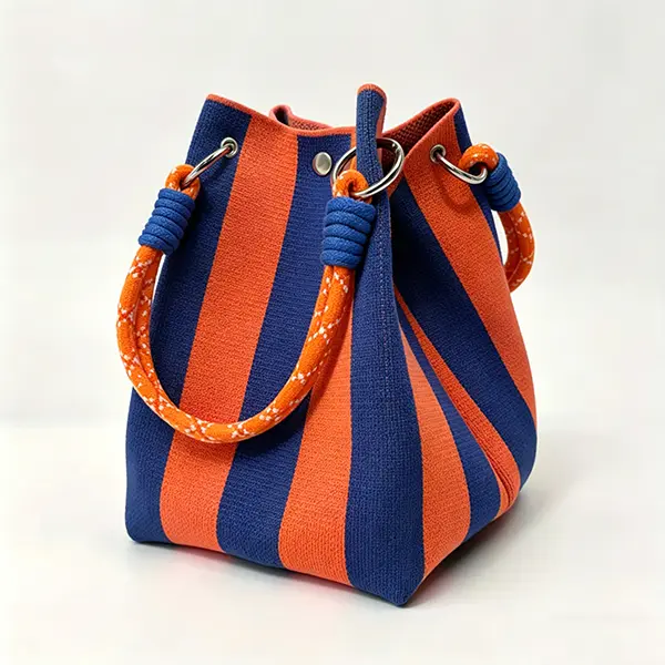 Orange and Blue Stripes