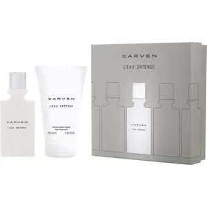 Carven L'eau Intense Set-Edt Spray 1.7 Oz & After Shave Balm 3.3 Oz For Men