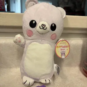 GlowBabies Small Magical Mini Plushes 100% Glow-in-the-Dark With Bolderglow Light Pen Included Mess-Free Fun for Kids Ages 3+