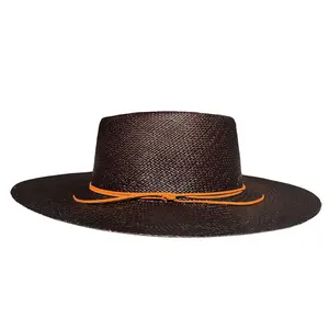 3 Regions - Black Gaucho Panama Hat