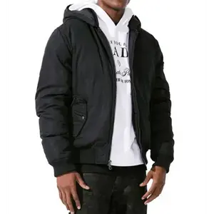 Jordan Craig Squadron Hooded Bomber Jacket