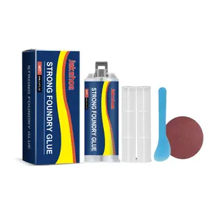 Metal Casting Glue AB Glue for Stainless Steel Copper Aluminum Waterproof Metal Repair Sealant Strong Adhesivebedroom decor multi Remover