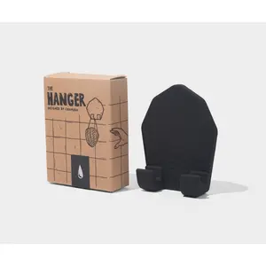 The Hanger - Compact Silicone Shower Organizer, Durable, Versatile, Easy to Use and Remove Organiser Racks Wall Mounted Hook Self Adhesive Hooks