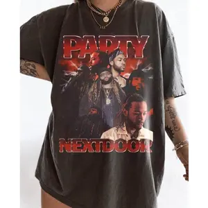 PARTYNEXTDOOR GRAPHIC T-SHIRT Party Mobile Rap T-Shirt, PARTYNEXTDOOR Vintage T-Shirt, PND 4, Sorry I'm Outside Tour Merch, Partynextdoor Tee, Partynextdoor Vintage Shirt, PND Concert