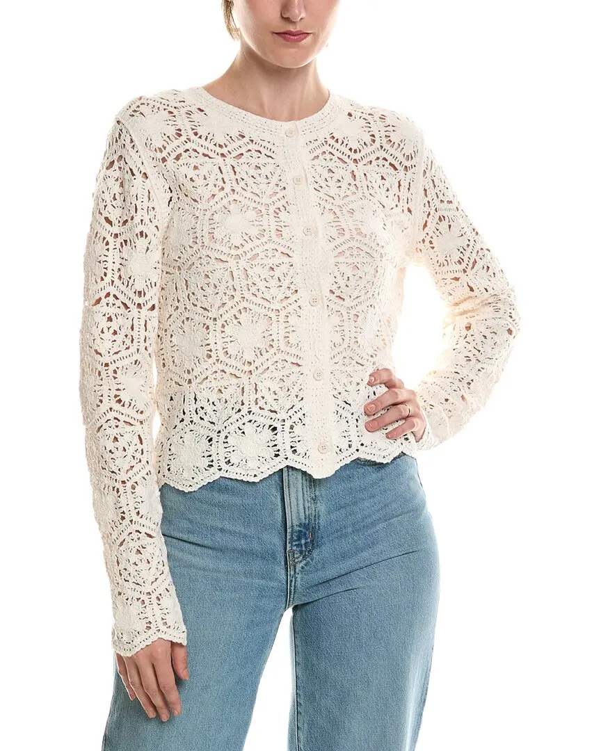 Vince Camuto Crochet Cardigan