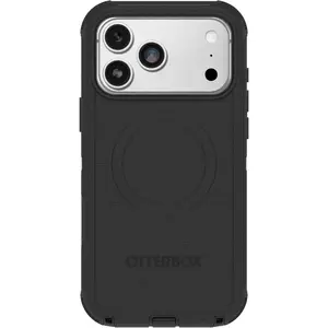 OtterBox iPhone 17 Pro Max Defender Pro Series Case - Black - Tough, Rugged & Durable iPhone Case, Snaps on MagSafe