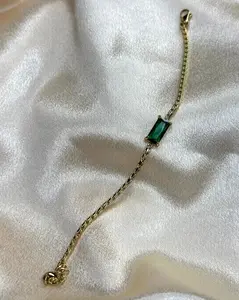 Melrose Glow-Emerald Green bracelet