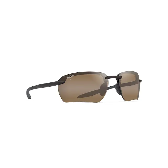 Maui Jim Ho'okipa Ultra G Sunglasses H336-01 Metal Matte Brown Frame HCL Bronze Lenses