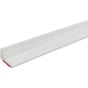 39 Inches Silicone Self-Adhesive Water Barrier Shower Threshold Water Dam Splash Guards for Bathtub Sink Bathroom Countertop