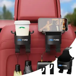 Multifunctional Car Seat Back Hook, Cup Holder, Water Bottle Holder, Fits Ford Full Range Models, Car Interior Organizer