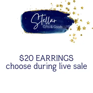 $20 Earrings - Choose your style during our live sale!