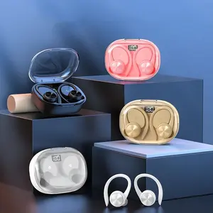 TWS true wireless stereo headphones, featuring an ear-hook design, high-fidelity sound quality, and high-definition calls