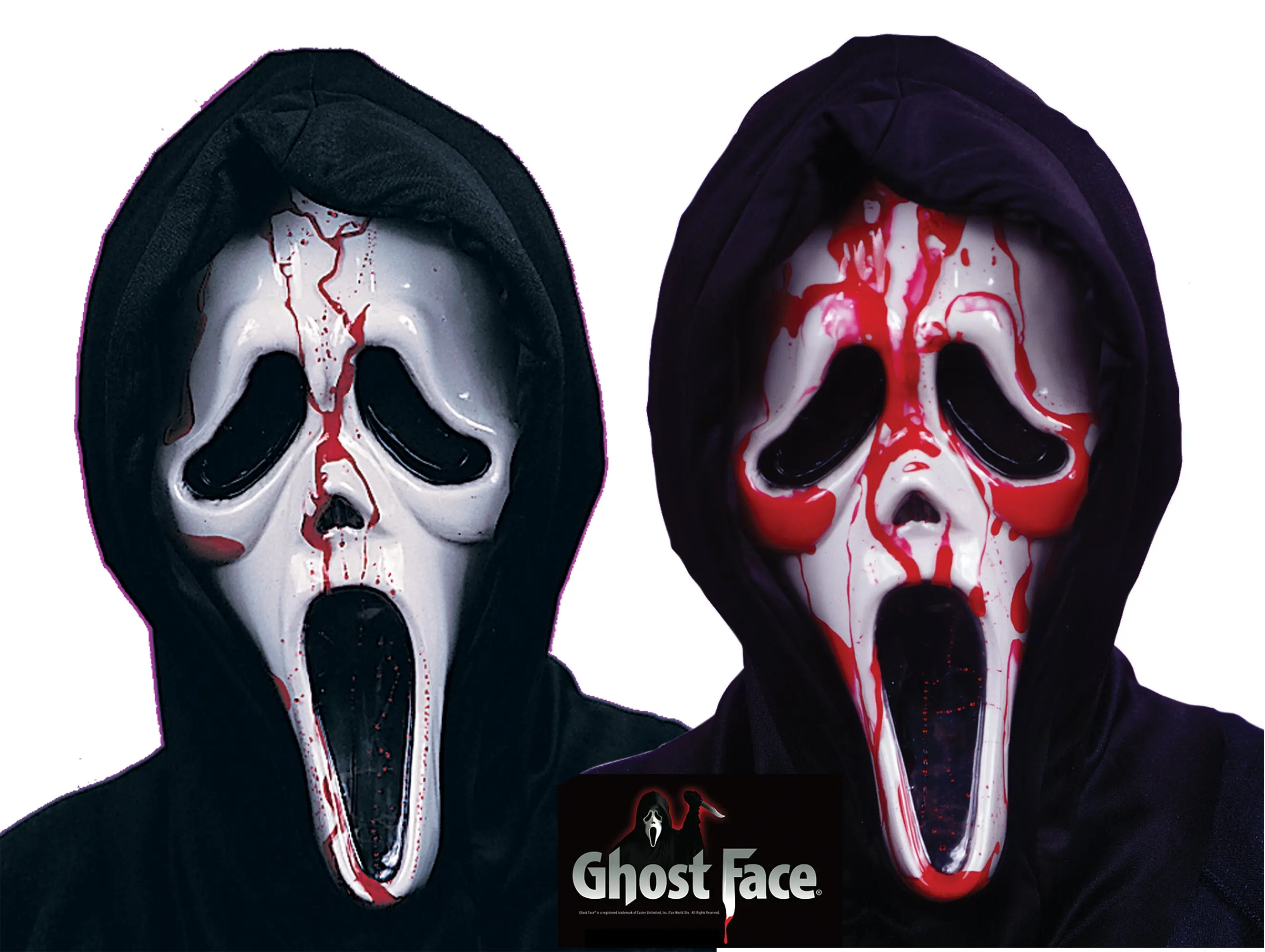 Scream Bleeding Ghost Face Costume Mask