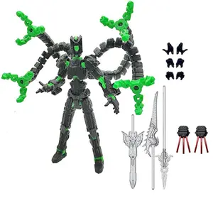 T13 Action Figure Already Assembled Accessories, T13 Multi-Jointed Movable,for Collectors Desktop Decorations t-13 Movability 3D Printed Toys