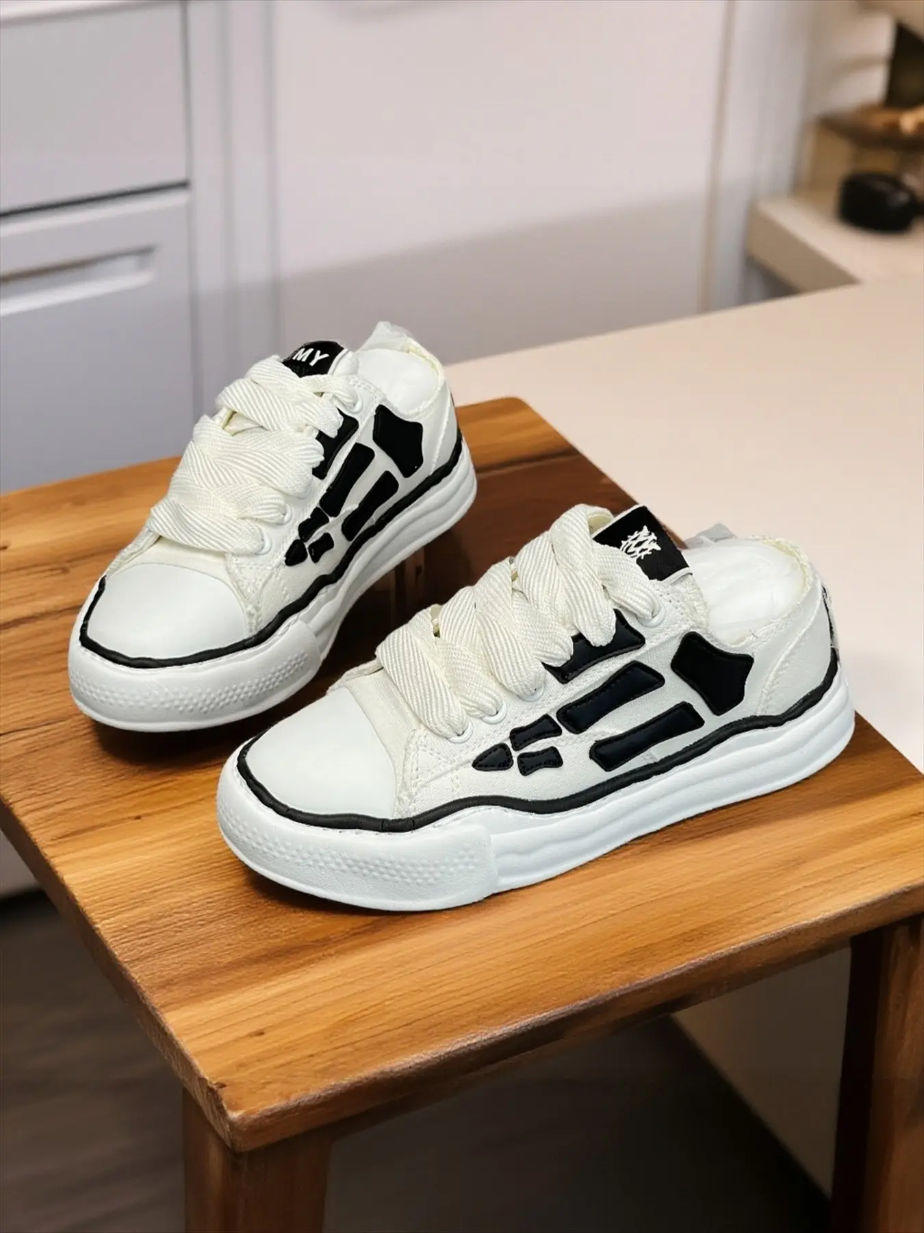High Version Bone Board Shoes Unisex Canvas Sneakers Couple Casual Sporty Fashion Footwear Sporty Low Top