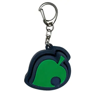 Animal Crossing Leaf Fidget Clicker: keychain accessory, stress relief, cute must have