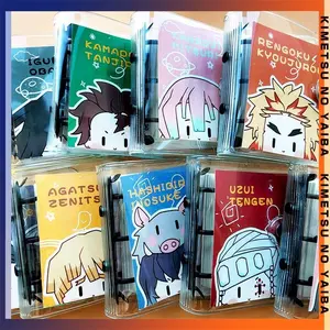 Demon Slayer anime cos gokudera Makoto tomoe gomorau gift pocket mini loose-leaf book