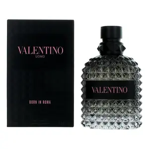 Valentino Uomo Born In Roma by Valentino, 3.4 oz EDT Spray for Men, Cologne Scent, Salt