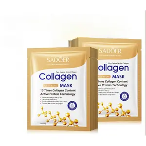 Collagen Facial Mask, Skin Care, Deep Hydration & Moisturizing, Intensive Skin Nourishment, Perfect for All Skin Types, Sheet Mask