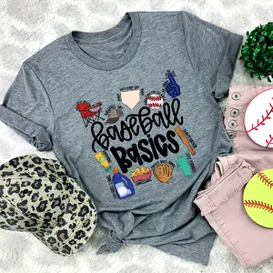 Baseball Basics DTF Transfers - THIS IS NOT A SHIRT