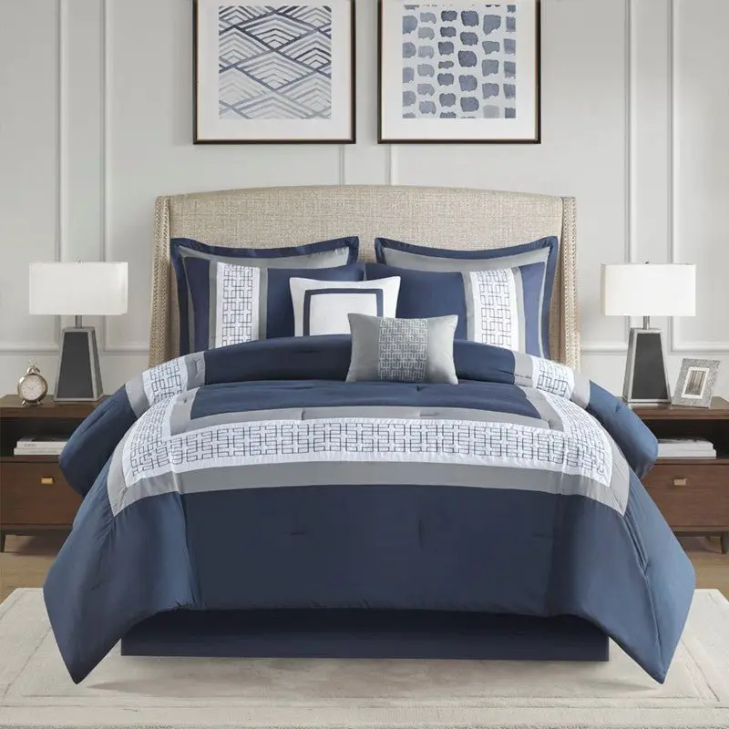 510 Design  Powell Nautical 8 PC Comforter Set -  Queen