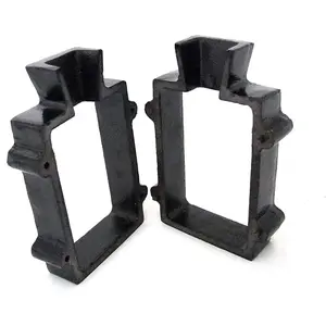 Cast Iron 2-Part Flask Mold for Delft Sand Casting  Making Tool