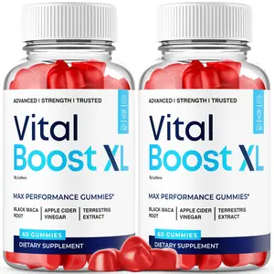 (2 Pack) VitalBoost XL Gummys Advanced Formula VitalBoostXL (120 Gummies)