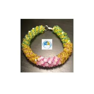 Orula, Oshun and Obba Bracelet/Ilde Ide Idde de Orula, Oshun y Obba