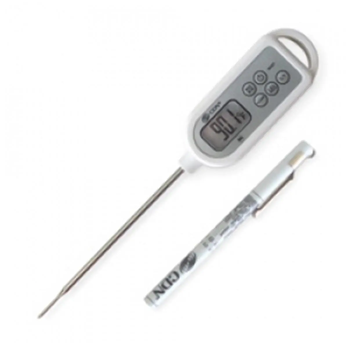 212 MAIN CDN DTW450 ProAccurate Waterproof Thermometer, Stainless Steel & Plastic Construction, Thin Tip, -40°C+450°F Range, Ideal for Kitchen Meat Monitoring