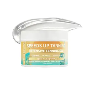 【Summer Deals】GRODOM Tanning Gel – 5.29oz Fast Tan Accelerator for Outdoor Use | Moisturizing, Smooth Finish, Water-Resistant Body Care Radiant Moisturizer