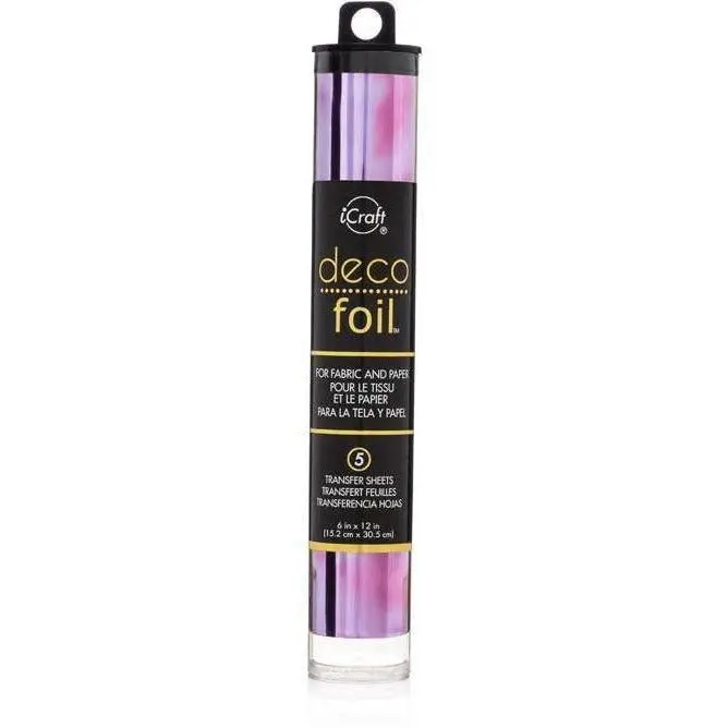 Deco Foil™ Transfer Sheets • Amethyst Watercolor