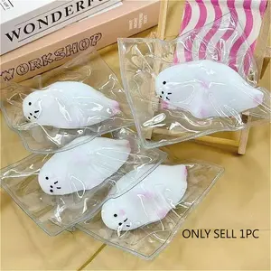 Cuddle Seal Stress Relief Toy, Adorable Squeeze Toy, Perfect Gift for Valentine's Day, Party Supplies, Birthday Presents