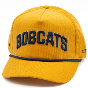UPTOP MSU BOBCATS CORDUROY SNAPBACK HAT