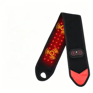 Adjustable Heating & Vibration Massage Belt, Multi-Purpose Support Wrap, Easy Controls, for Recovery & Relaxation at Home/gym