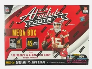 2025 Absolute Hobby Mega Pack NFL (Horizontal Kaboom + Auto Hunt)