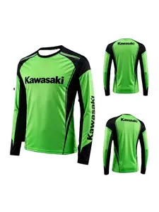 MOTO new motorcycle off-road race long sleeved T-shirt breathable quick drying men's cycling team