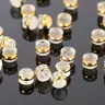 20PCS Silicone Earring Backs – Soft Hypoallergenic Clear Locking Backs for Studs & Dangle Earrings, Secure Support for Heavy Earrings, DIY Jewelry Accessories, Earring Backings