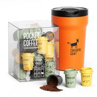 15 Cups Mixed Coffee + Free Orange Travel Mug