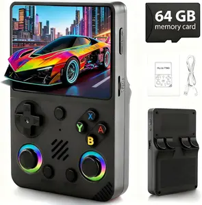 RG36PRO Retro Handheld Game Console ,  variety Classic Games, 3.5-Inch Screen, 64G TF Card, 3000mAh Battery, Portable Console with Open Source System, Gift for Adult or Partner #SummerVibes