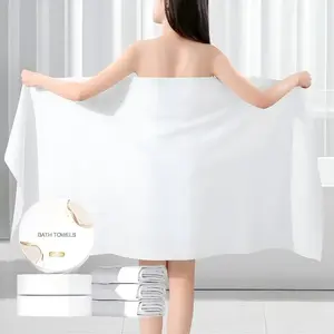 10 Pieces Of Disposable Bath Towel Are Thickened And Enlarged, Independently Packed For Business Trips, Resort Hotel Supplies, Bathroom And Bath Supplies, Size 70*140cm